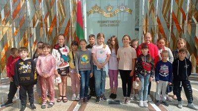 Воспитанники оздоровительного лагеря «Крынічка» посетили Белорусский государственный музей истории Великой Отечественной войны