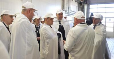 Роман Головченко посетил завод &quot;Праймилк&quot; в Щучине