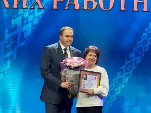 Врач-терапевт Вера Олесюк награждена Почетной грамотой Гродненского облисполкома