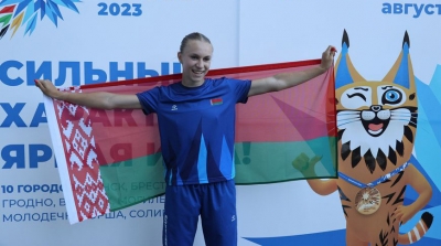 Белорусская бегунья Анна Орловская выиграла второе золото на II Играх стран СНГ