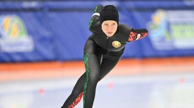 Белоруска Полина Сивец выиграла серебро на зимних играх &quot;Дети Азии&quot; в конькобежном спорте