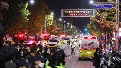 Количество жертв давки в Сеуле достигло 154 человек