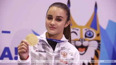 Россиянка Елизавета Жаткина выиграла золото II Игр стран СНГ
