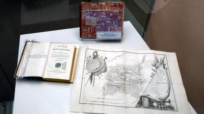 Возвращенные в Беларусь книги из знаменитой коллекции Хрептовичей представлены на выставке в НББ