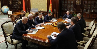 Международная повестка и функционирование экономики. Александр Лукашенко собрал совещание во Дворце Независимости