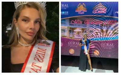 Anna Shilvan won the title &quot;Miss Talent&quot; at the international beauty contest &quot;Miss Eurasia-2023&quot;