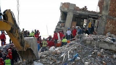 В Турции полиция арестовала 10 подрядчиков разрушенных землетрясениями домов