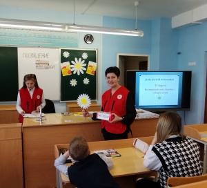 В рамках Всемирного дня борьбы с туберкулезом в Ивьевской средней школе прошло  информационное мероприятие