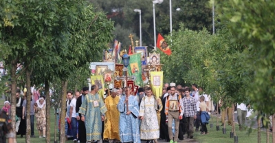 Фотофакт: Всебелорусский крестный ход завершается в Минске