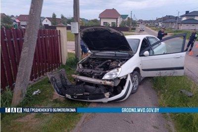 За сутки в Гродненской области произошли три аварии - все с пострадавшими