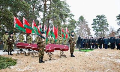 В Гродненском районе перезахоронили останки мирных жителей, расстрелянных в годы войны