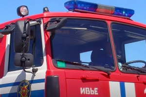 Ивьевские спасатели организовали флешмоб к 170-летию пожарной службы Беларуси (видео)