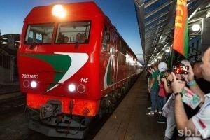 Республиканский молодежный поезд #БеларусьМолодежьЕдинство отправится в путешествие по Беларуси 15 июля. Шанс стать пассажиром поезда есть у каждого молодого человека (+видео)