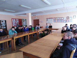 В Ивьевском колледже прошло мероприятие информационно-образовательного проекта «ШАГ» с участием члена Молодежного парламента при Национальном собрании Республики Беларусь
