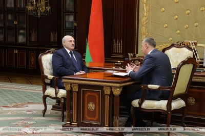 Александр Лукашенко принял Дмитрия Крутого с комплексным докладом по белорусско-российским отношениям и не только
