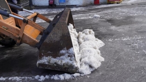 Дорога от трассы до д. Зубовичи очищена от снега