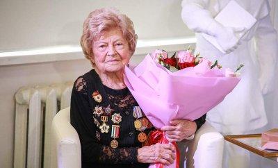 Ветеран Великой Отечественной войны Валентина Баранова отметила свой 99-й день рождения