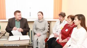 Прием граждан и встречу с коллективом Трабской амбулатории провел Александр Хвасько