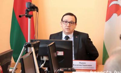 Министр информации Владимир Перцов с рабочим визитом посещает Берестовицкий район Гродненской области
