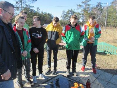 Молодежную экспедицию,  посвященную  увековечению памяти жертв геноцида белорусского народа в годы ВОВ, совершили учащиеся лицея