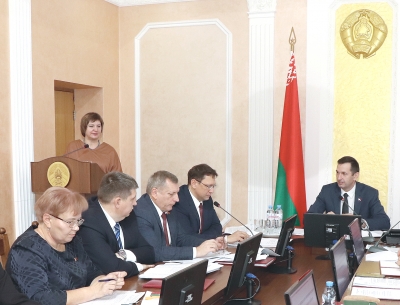 Представители Комитета государственного контроля приняли участие в заседании Ивьевского райисполкома