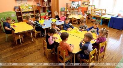 В Беларуси почти 90% детей от года до шести лет получают дошкольное образование
